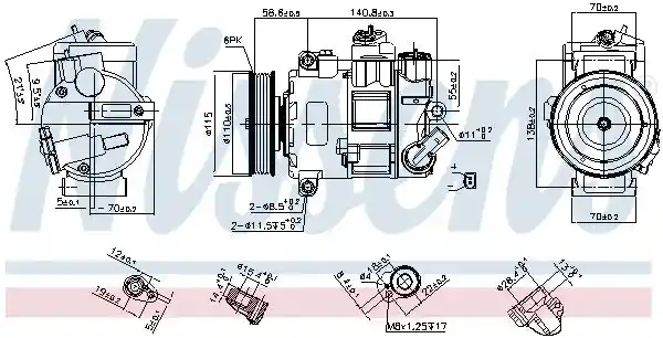 NISSENS 890633 NISSENS 890633