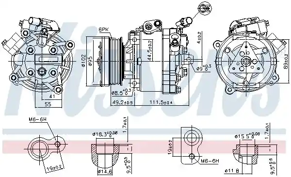 NISSENS 890666 NISSENS 890666