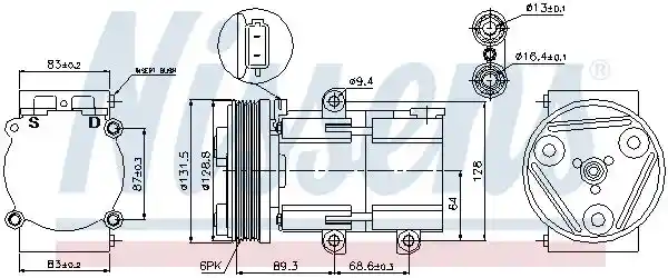 NISSENS 89068