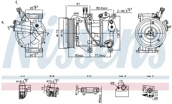 NISSENS 891114 NISSENS 891114