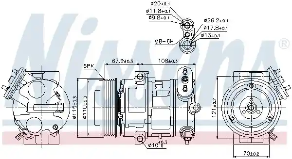 NISSENS 89126