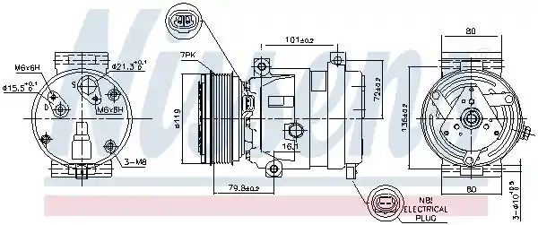 NISSENS 89267