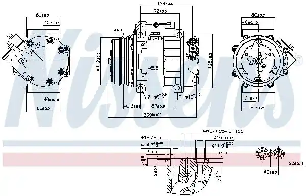 NISSENS 89347 NISSENS 89347