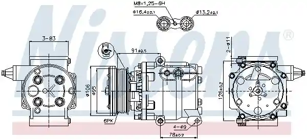 NISSENS 89358 NISSENS 89358