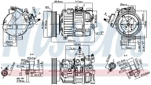 NISSENS 89463 NISSENS 89463