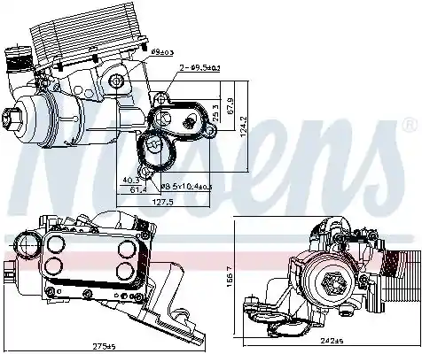 NISSENS 90924 NISSENS 90924
