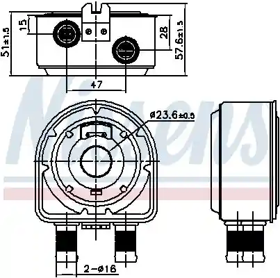NISSENS 91295 NISSENS 91295