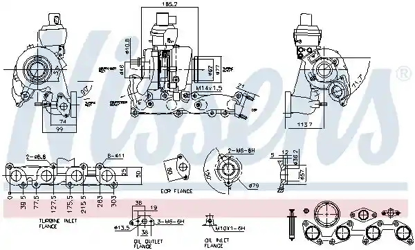 NISSENS 93168 NISSENS 93168