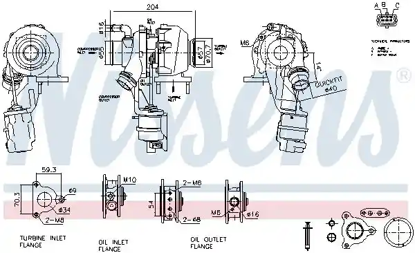 NISSENS 93509 NISSENS 93509