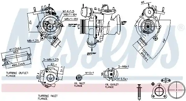 NISSENS 93526 NISSENS 93526