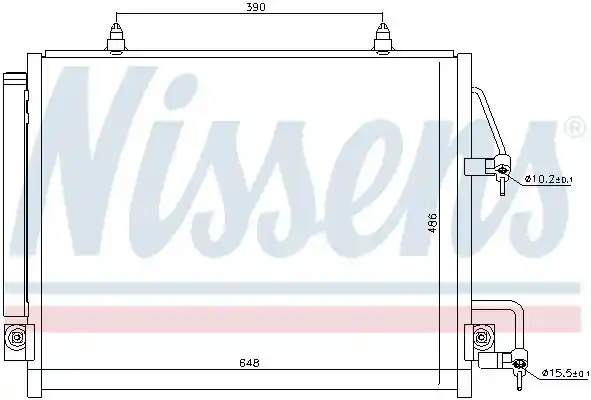 NISSENS 940166 NISSENS 940166