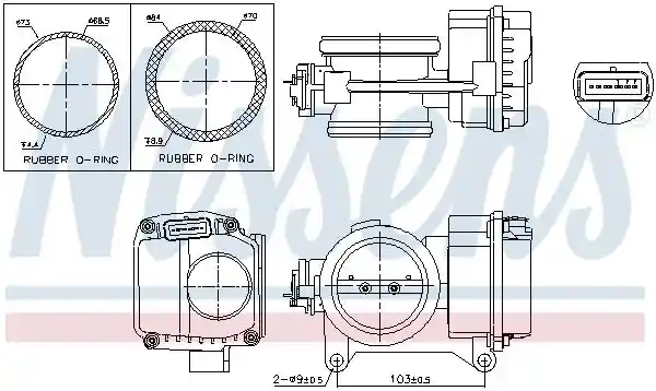 NISSENS 955096 NISSENS 955096