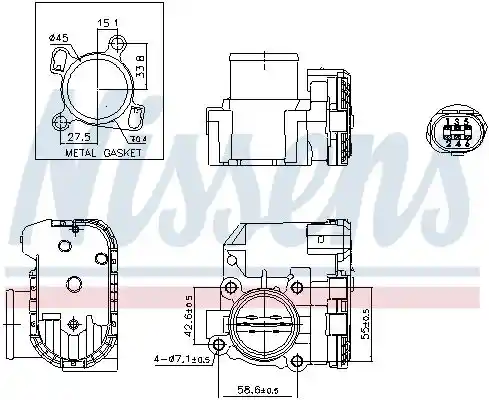 NISSENS 955191 NISSENS 955191