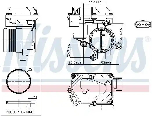 NISSENS 955258 NISSENS 955258