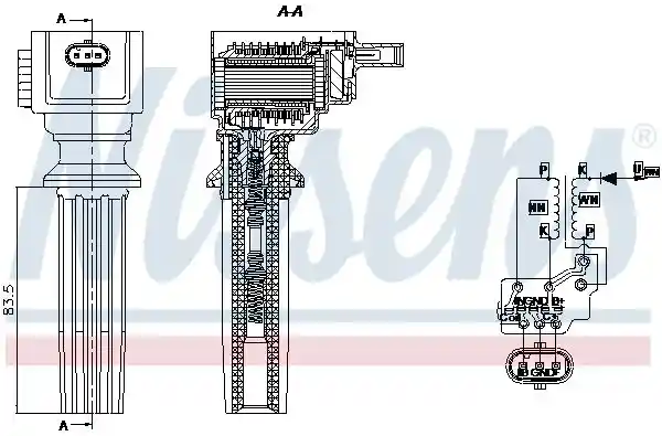 NISSENS 966242 NISSENS 966242