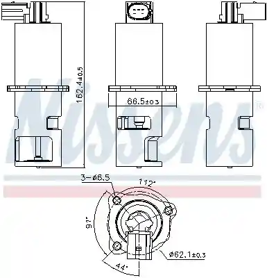 NISSENS 98163 NISSENS 98163