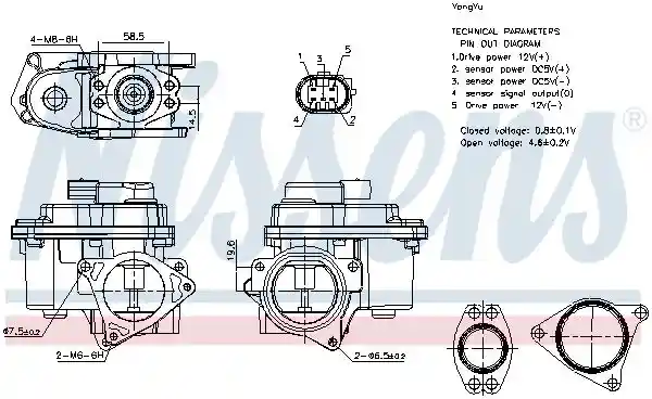 NISSENS 98192 NISSENS 98192