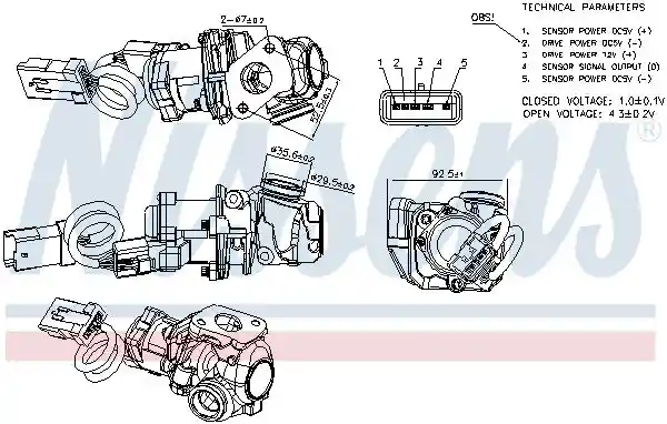 NISSENS 98244 NISSENS 98244