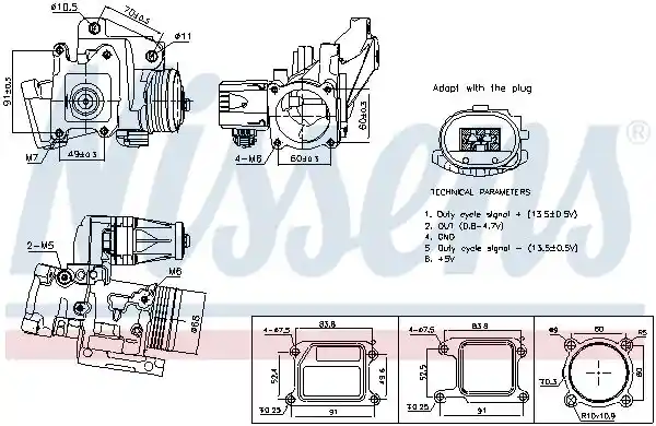 NISSENS 98387 NISSENS 98387