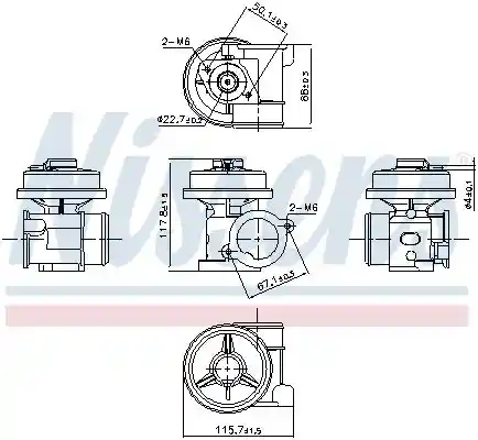 NISSENS 98433 NISSENS 98433