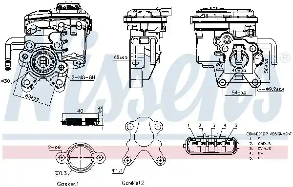 NISSENS 98555 NISSENS 98555
