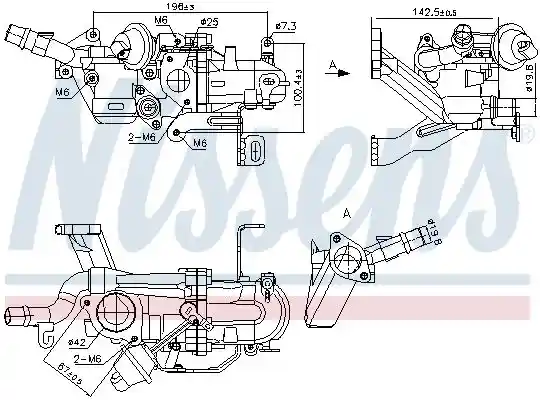 NISSENS 989273 NISSENS 989273
