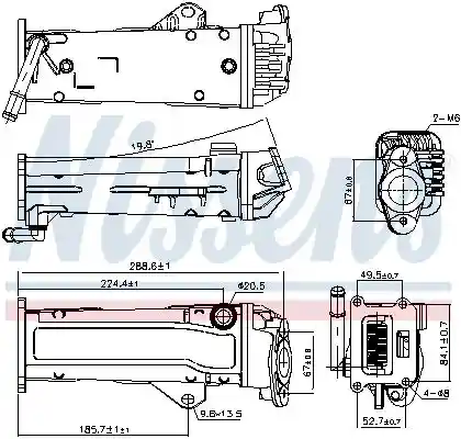 NISSENS 989284 NISSENS 989284