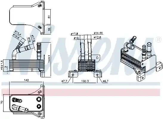 NISSENS 989442 NISSENS 989442