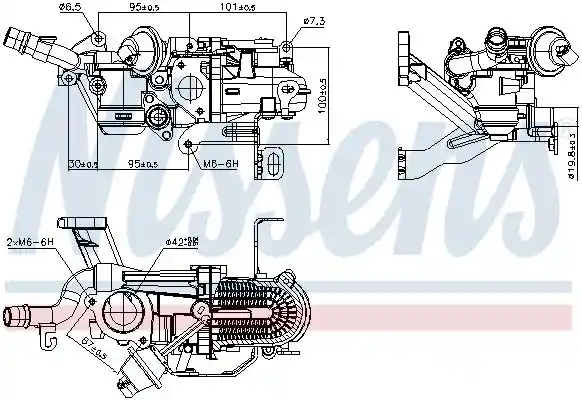 NISSENS 989490 NISSENS 989490