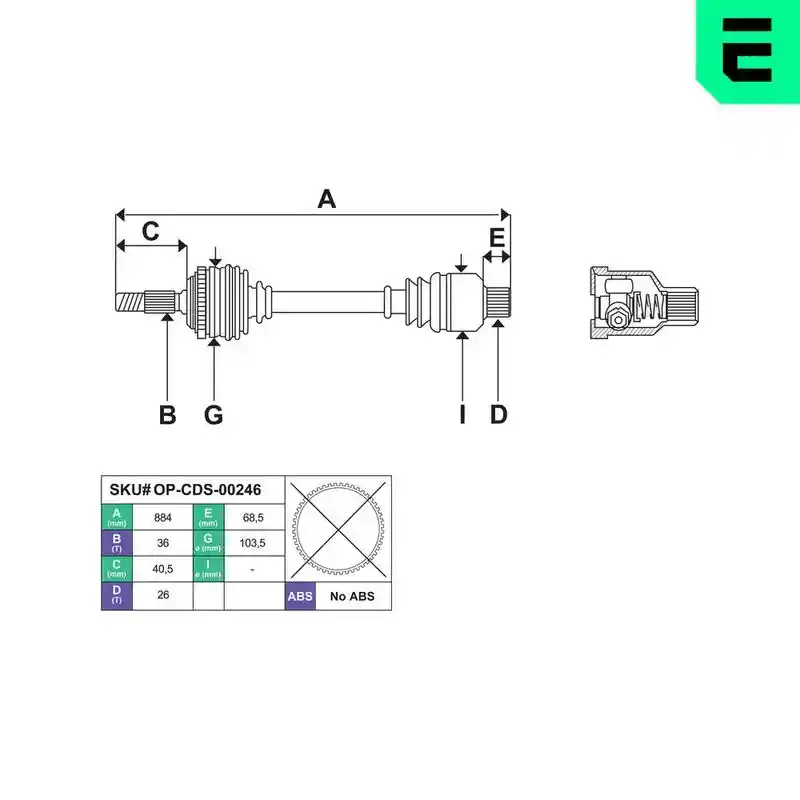 OPTIMAL OP-CDS-00246