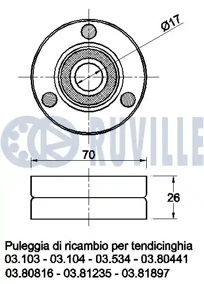 RUVILLE 540099