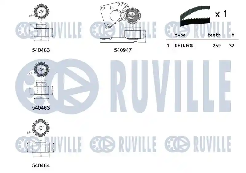 RUVILLE 550222