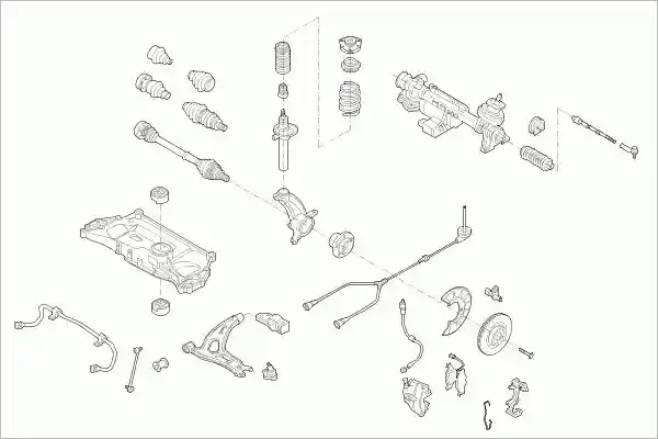 SACHS VW-GOLF-FS105