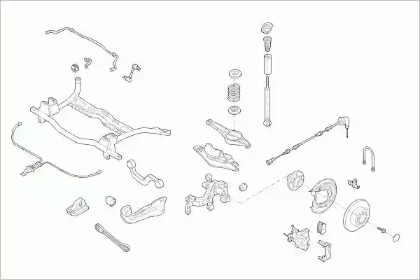 SACHS VW-TOURA-RS003