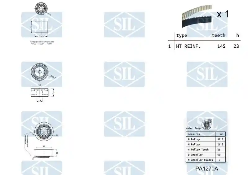 Saleri SIL K2PA1270A