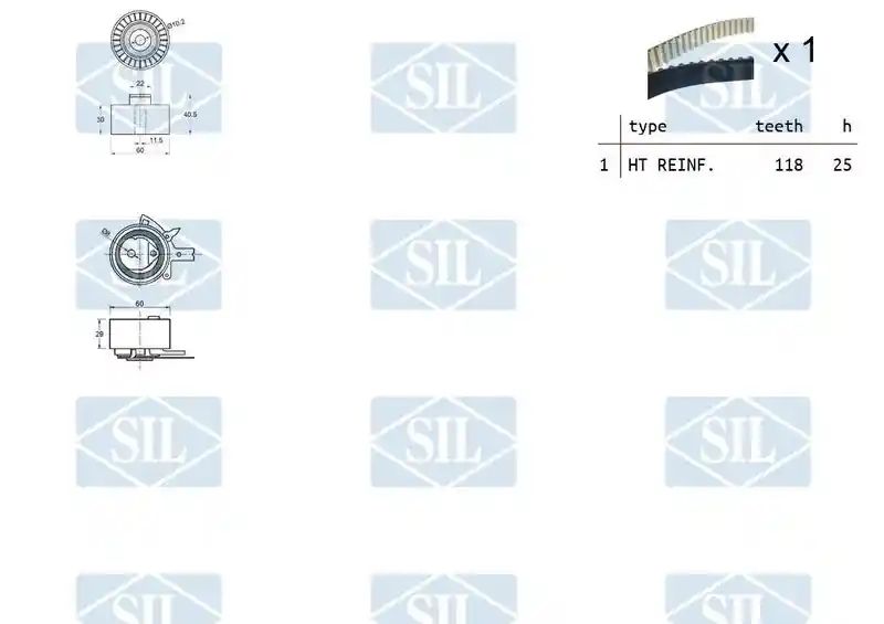 Saleri SIL TK1280