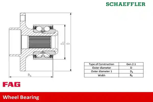 Schaeffler FAG 713 6104 70