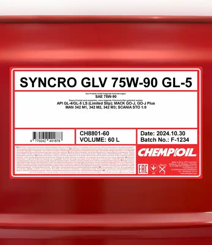 SCT - MANNOL CH8801-60