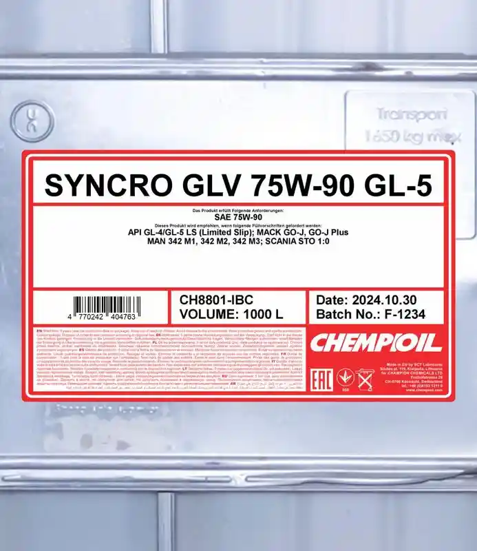 SCT - MANNOL CH8801-IBC