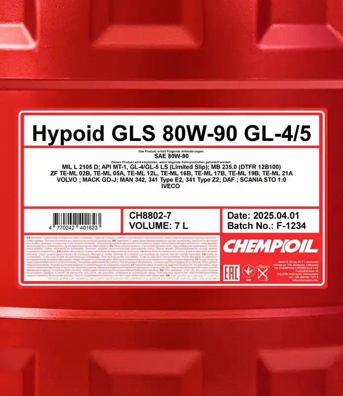 SCT - MANNOL CH8802-7