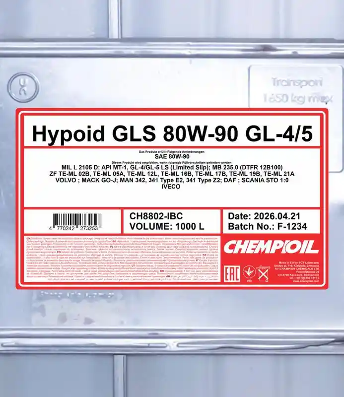 SCT - MANNOL CH8802-IBC