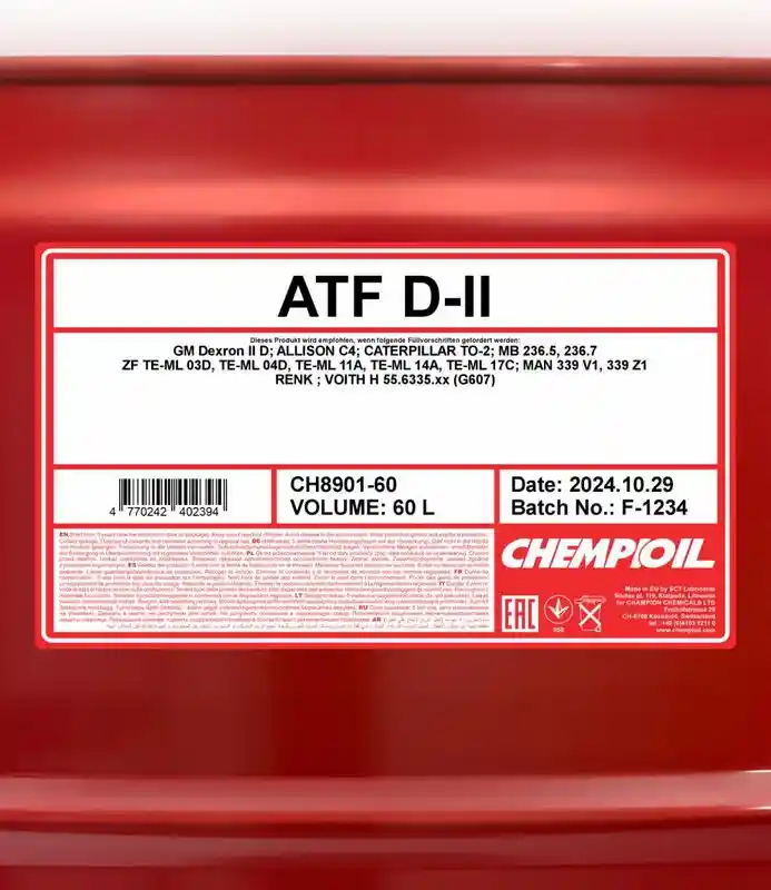 SCT - MANNOL CH8901-60