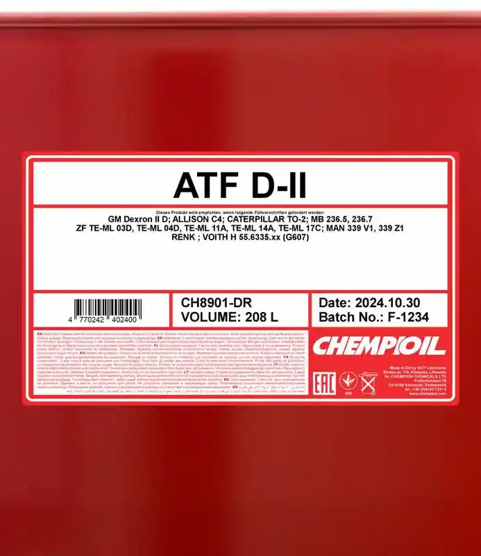 SCT - MANNOL CH8901-DR