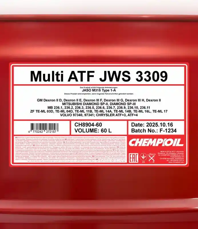 SCT - MANNOL CH8904-60