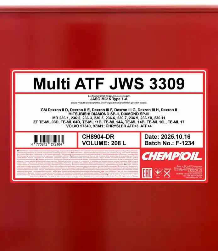 SCT - MANNOL CH8904-DR