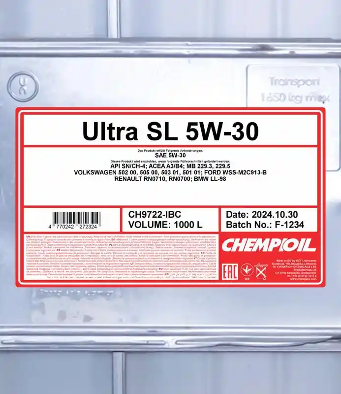 SCT - MANNOL CH9722-IBC