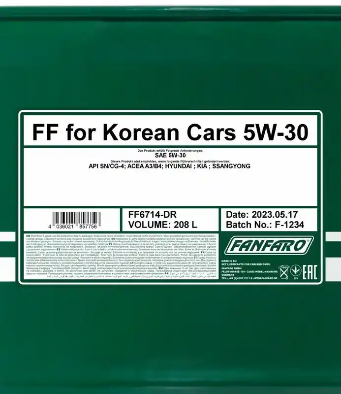 SCT - MANNOL FF6714-DR
