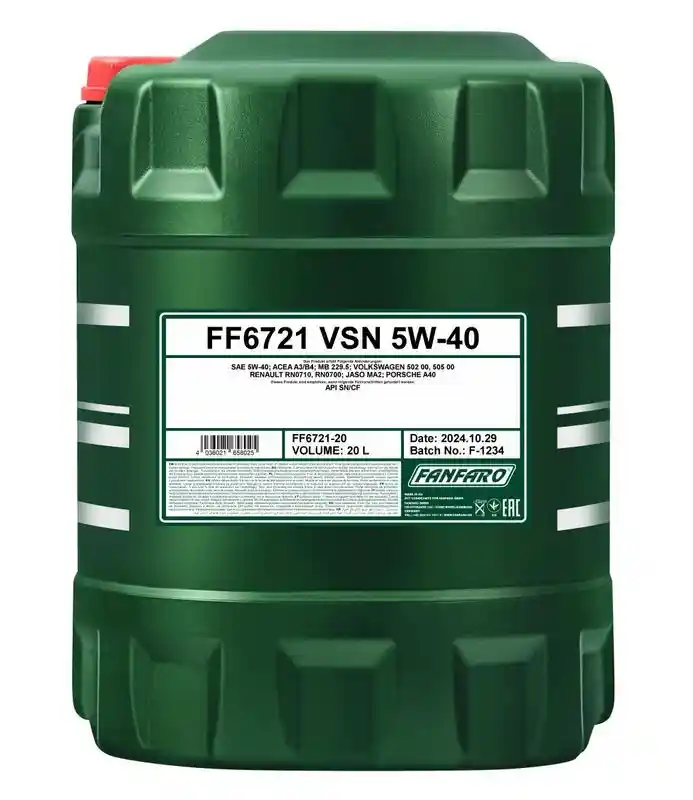 SCT - MANNOL FF6721-20