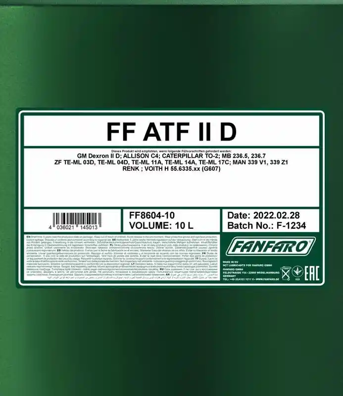 SCT - MANNOL FF8604-10