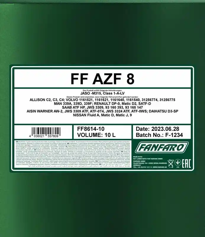 SCT - MANNOL FF8614-10